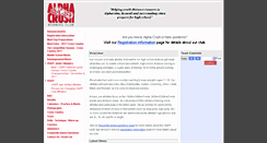 Desktop Screenshot of alphacrush.org